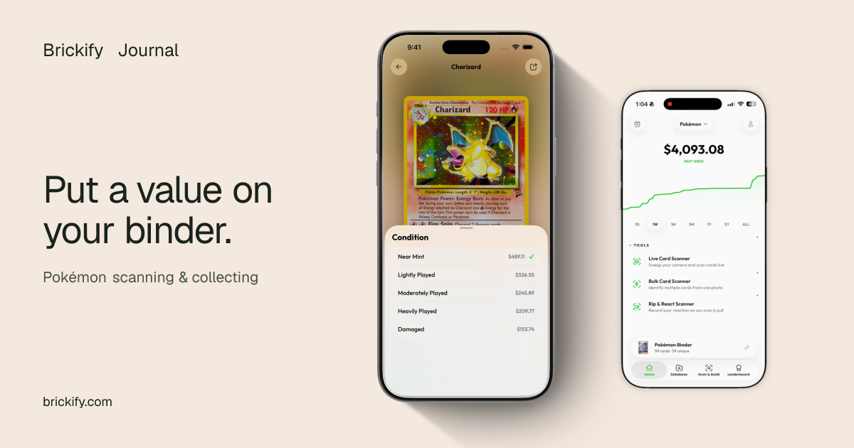 How to Price a Pokémon Binder After Scanning It · Brickify