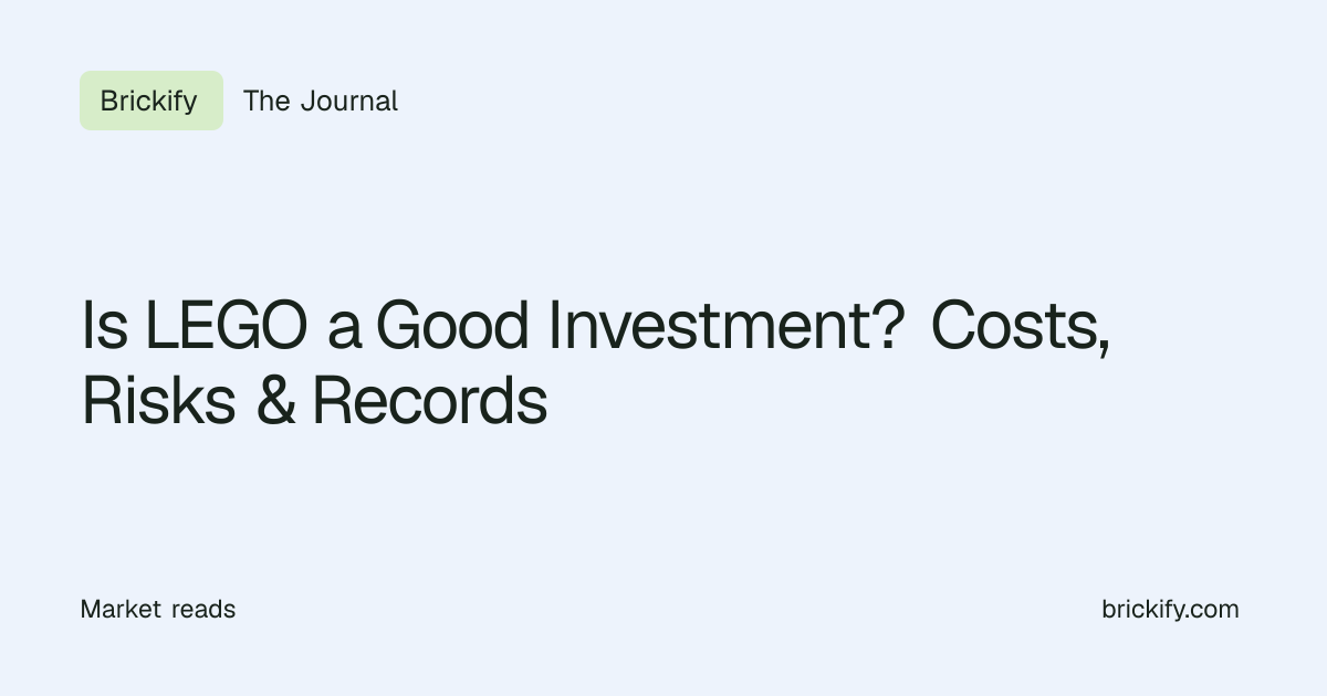 Is LEGO a Good Investment? Costs, Risks & Records · Brickify